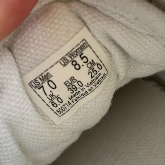 VANS Old Skool ‘ OFF THE _ ‘ Low Canvas White/Yellow RARE 500714 Men 7 Women 8.5 - Picture 4 of 12